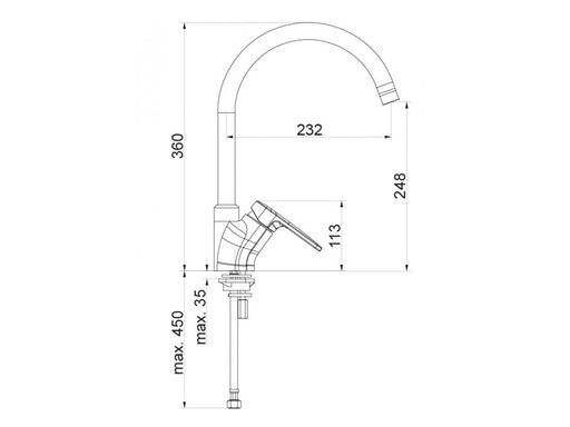 HERZ Infinity i22 baterija za sudoperu 00174 Baterije za sudoperu Herz UH00174 Madras doo Beograd