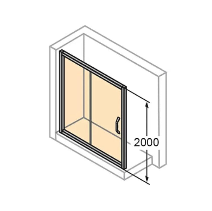 HUPPE TUS KLIZNA VRATA SRNI PROFIL 120X2000 TUS KLIZNA VRATA Huppe 140409.023.322 Madras doo Beograd