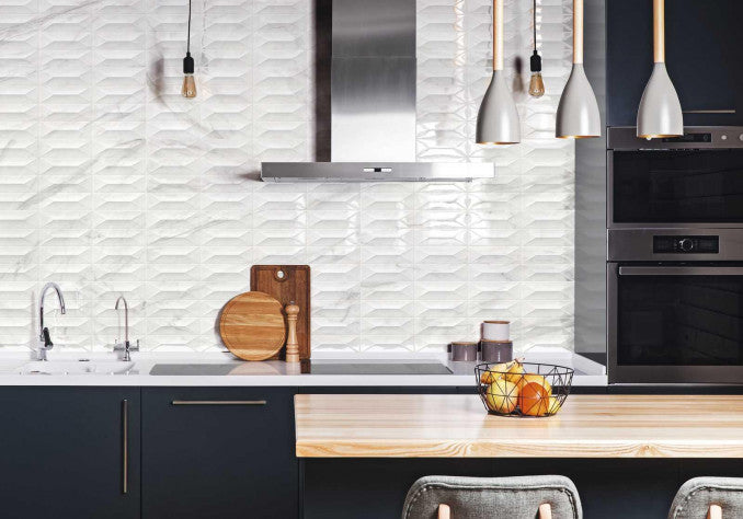 IMPERIALE bianco gemma 3D rett 30x90 U16 R7 (RGN-R755) Pločice Ragno Madras doo Beograd