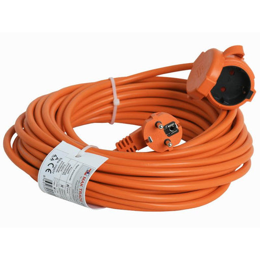 Jednostruka prenosna priključnica, 20m narandžasta Jednostruka priključnica MakTrade Madras doo Beograd