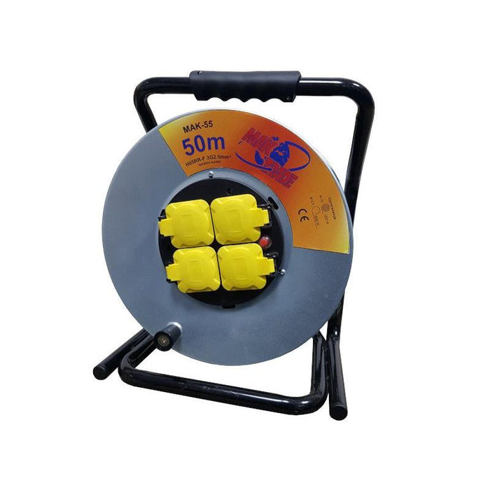 KABLOVSKA MOTALICA MAK-55 H05VV-F 3G1.5 50met 4x250V~ METALNA Motalica MakTrade Madras doo Beograd