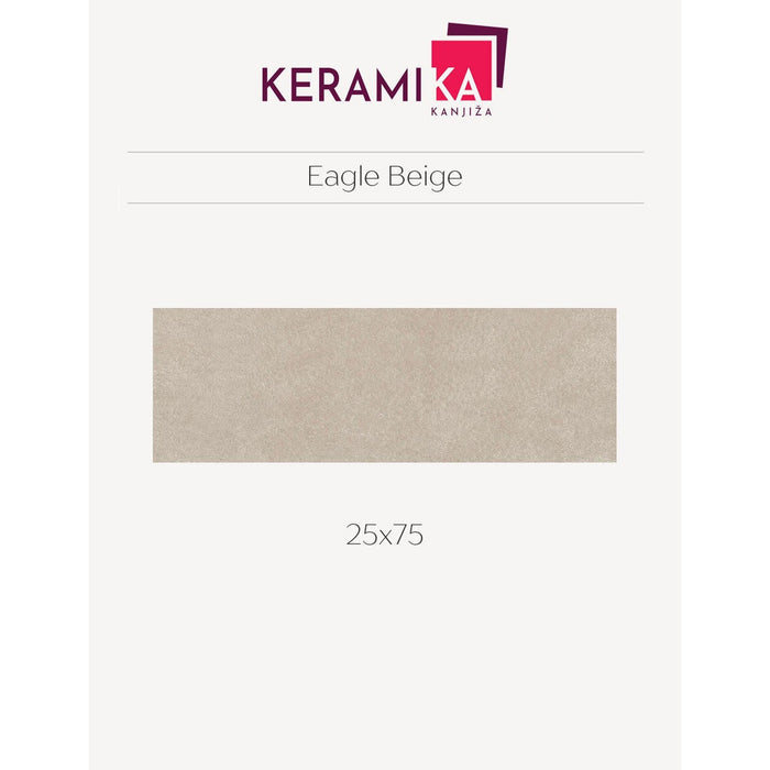 Keramika Kanjiža EAGLE BEIGE 25x75 Zidne pločice Keramika Kanjiža KKA008 Madras doo Beograd