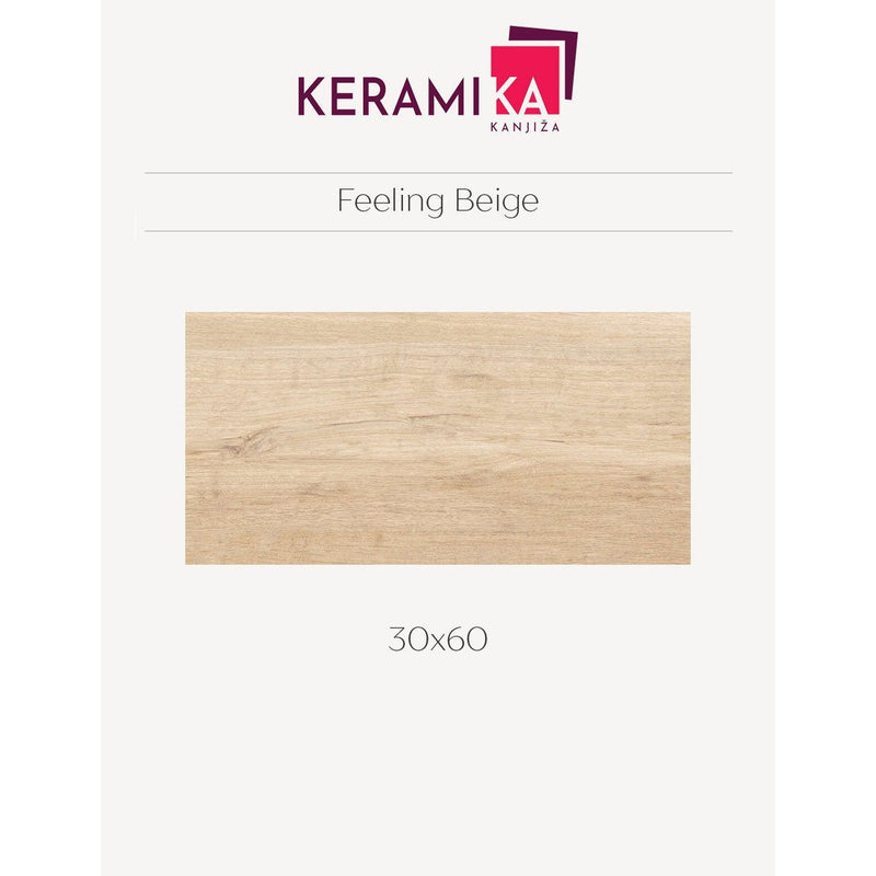 Keramika Kanjiža FEELING BEIGE 30x60 Podne/Zidne pločice Keramika Kanjiža Madras doo Beograd
