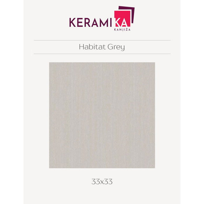 Keramika Kanjiža HABITAT GREY 33X33 Podne/Zidne pločice Keramika Kanjiža KKA054 Madras doo Beograd