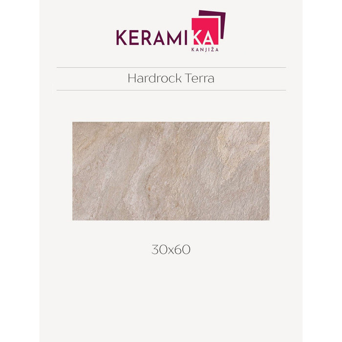 Keramika Kanjiža HARDROCK TERRA 30x60 Podne/Zidne pločice Keramika Kanjiža KKA068 Madras doo Beograd