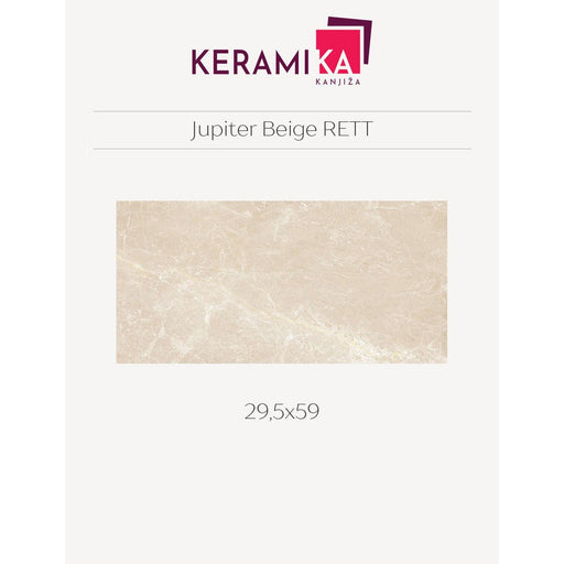 Keramika Kanjiža JUPITER BEIGE 29,5X59 RETT Podne/Zidne pločice Keramika Kanjiža KKA081 Madras doo Beograd