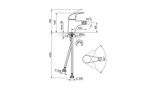 KING BATERIJA ZA BIDE J391001 ROSAN Baterije Rosan J391001 Madras doo Beograd