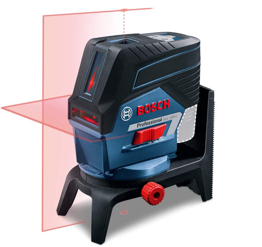 Kombinovani laser Bosch GCL 2-50 C Solo; bez baterija i punjača; sa nosečem sa štipaljkom; L-Boxx (0601066G08) Linijski laser 180° kombinovani BOSCH BOSCH-0601066G08 Madras doo Beograd