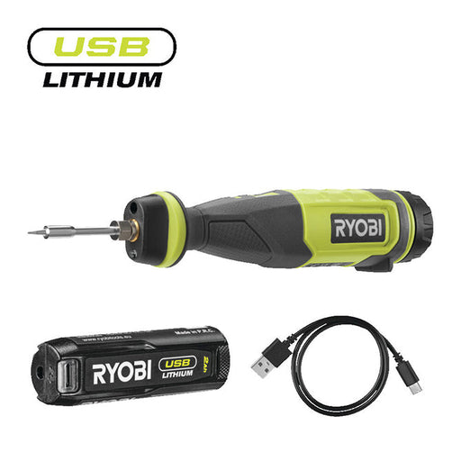 Kompaktna bežična lemilica USB Lithium™ 4V (2,0 Ah) - RYOBI RSI4-120G pbit RYOBI RSI4-120G Madras doo Beograd