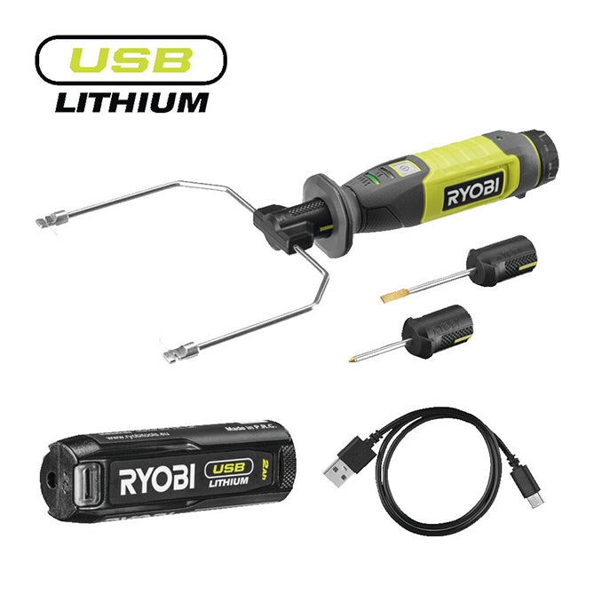 Kompaktni bežični vrući rezač, USB Lithium™ 4V (2,0 Ah) - RYOBI RHC4-120G pbit RYOBI RHC4-120G Madras doo Beograd