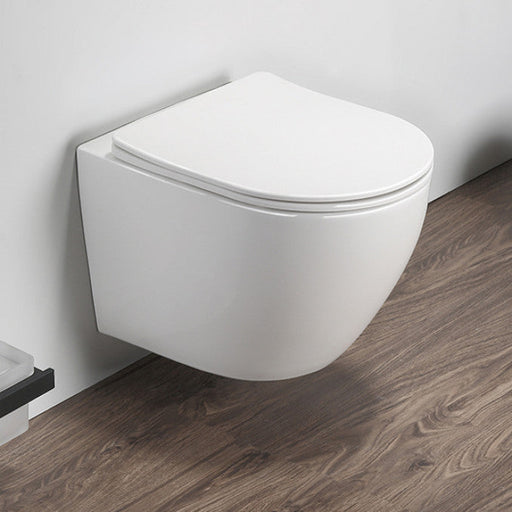 Konzolna wc šolja PERLA compact rimless sa duroplast soft close wc daskom (MWH200) Konzolne wc šolje Minotti MWH200 Madras doo Beograd