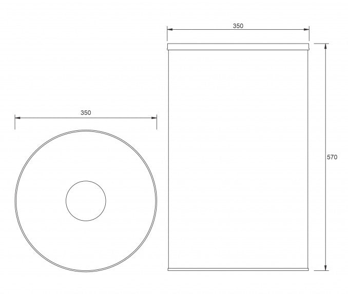 Korpa za veš MINOTTI 50L (050-KV) Korpe za veš Minotti 050-KV Madras doo Beograd