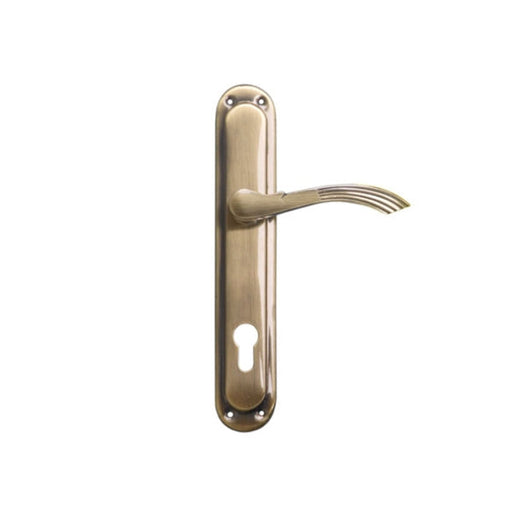 Kvaka LENA za drvena vrata CILINDAR, paninirani mesing BANE (1600.35.210) alat Madras doo Beograd Madras doo Beograd