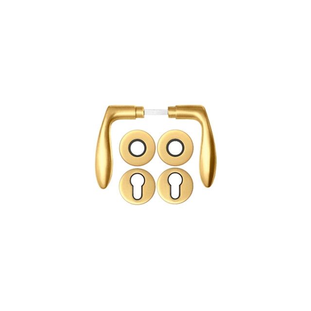 Kvaka TINA za drvena vrata ROZETNA CILINDAR, srebrna BANE (1600.27.218) alat Madras doo Beograd Madras doo Beograd