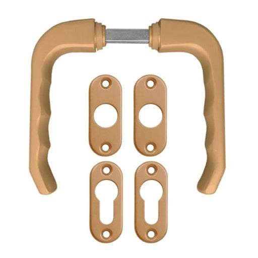 Kvaka za metalna vrata SIVA, garnitura sa šildom DARA, CILINDAR BANE (1600.85.247) alat Madras doo Beograd Madras doo Beograd