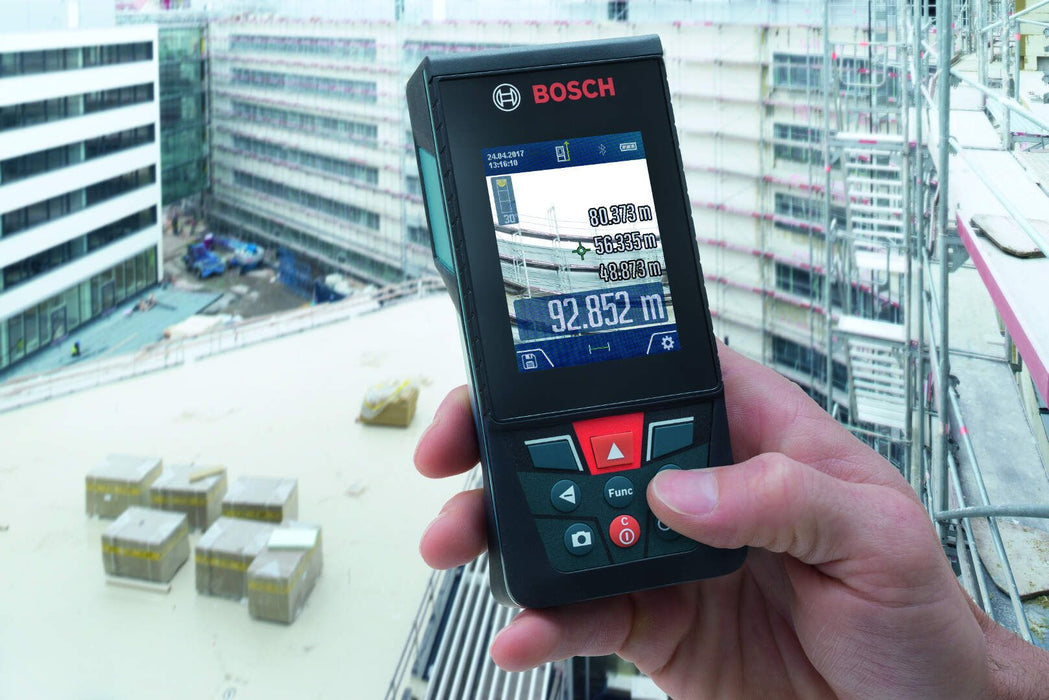 Laserski daljinomer Bosch GLM 120 C + stativ BT 150 sa funkcijom Bluetooth (0601072F01) Laserski daljinomer BOSCH BOSCH-0601072F01 Madras doo Beograd