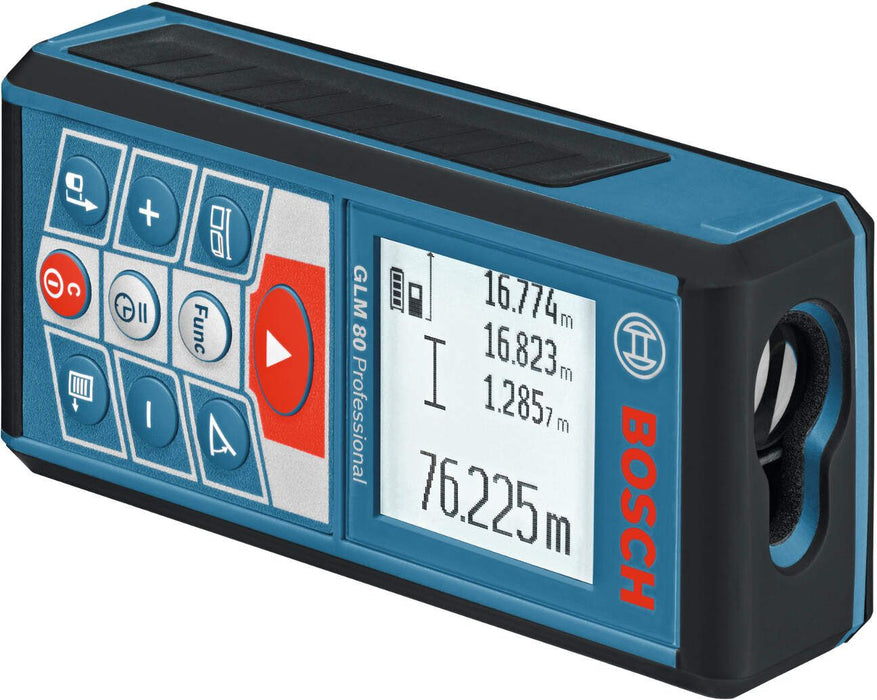 Laserski daljinomer sa mernom vodjicom Bosch GLM 80 + R60 (0601072301) Laserski daljinomer BOSCH BOSCH-0601072301 Madras doo Beograd