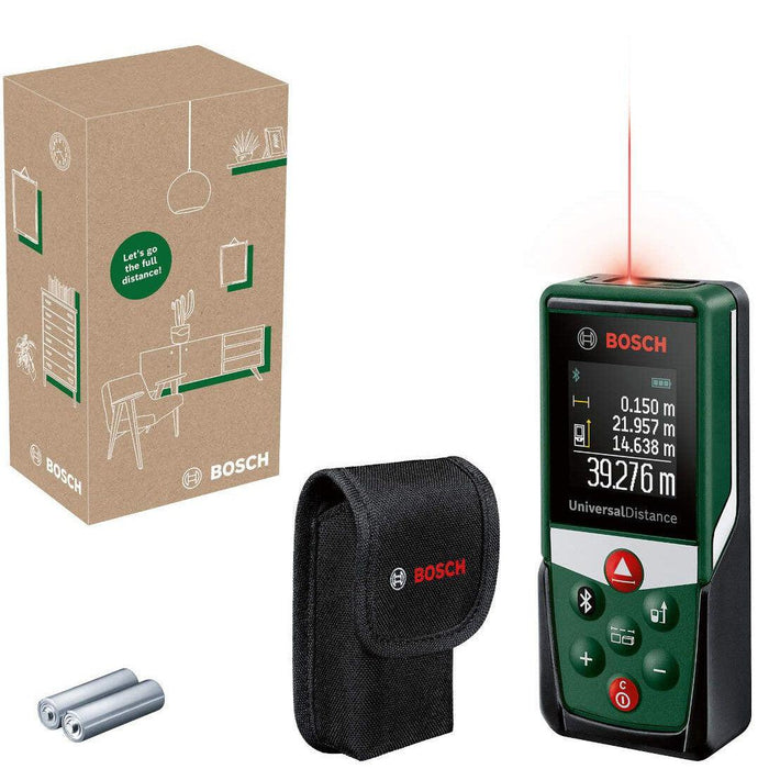 Laserski metar sa Bluetooth povezivanjem Bosch UniversalDistance 40 C (0603672101) Laserski daljinomer BOSCH Madras doo Beograd