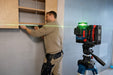 Laserski nivelator zelenog zraka Bosch GLL 18V-120-33 CG 3x360° 120m domet u L-Boxx koferu (0601065101) Laserski nivelator BOSCH Madras doo Beograd