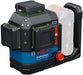 Laserski nivelator zelenog zraka Bosch GLL 18V-120-33 CG 3x360° 120m domet u L-Boxx koferu (0601065101) Laserski nivelator BOSCH Madras doo Beograd