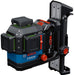 Laserski nivelator zelenog zraka Bosch GLL 18V-120-33 CG 3x360° 120m domet u L-Boxx koferu (0601065101) Laserski nivelator BOSCH Madras doo Beograd