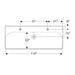 LAVABO 120X48 GEBERIT SMYLE SQUARE 500.253.01.1 Lavaboi Geberit Madras doo Beograd