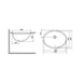 LAVABO 55X43 PODGRADNI 70100 Turkuaz Lavaboi TURKUAZ Madras doo Beograd