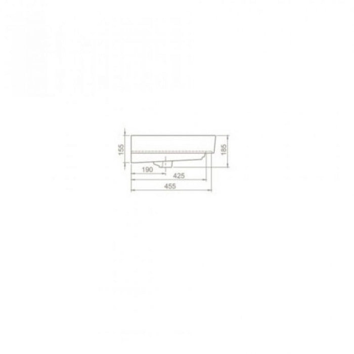 LAVABO 60X48 SHARP 37100 U Turkuaz Lavaboi TURKUAZ Madras doo Beograd