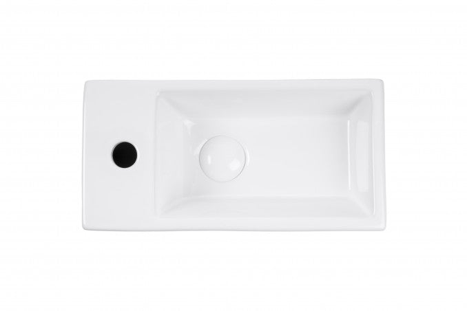 Lavabo nadgradni MINOTTI 405x205x105 sa otvorom za slavinu desni (7014D) Lavaboi Minotti 7014D Madras doo Beograd