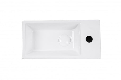 Lavabo nadgradni MINOTTI 405x205x105 sa otvorom za slavinu levi (7014L) Lavaboi Minotti 7014L Madras doo Beograd