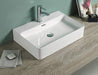 Lavabo nadgradni MINOTTI 600x425x135 sa otvorom za slavinu (7002) Lavaboi Minotti 7002 Madras doo Beograd