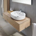 LAVABO NADGRADNI NA RAVNU PLOČU ELIPSA 600X450 GEBERIT 500.777.01.2 Lavaboi Geberit Madras doo Beograd