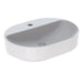 LAVABO NADGRADNI NA RAVNU PLOČU ELIPSA 600X450 GEBERIT 500.778.01.2 Lavaboi Geberit Madras doo Beograd