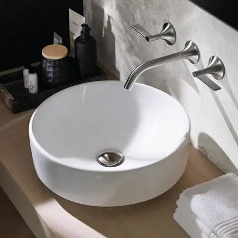 LAVABO NADGRADNI NA RAVNU PLOČU KRUG fi400 GEBERIT 500.768.01.2 Lavaboi Geberit Madras doo Beograd