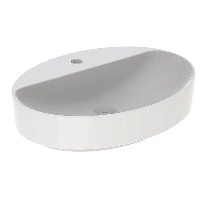 LAVABO NADGRADNI NA RAVNU PLOČU OVALNI 600X450 GEBERIT 500.773.01.2 Lavaboi Geberit Madras doo Beograd