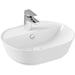 Lavabo nadgradni VITRA Geo 54.5x43cm sa otvorom za slavinu i prelivom (7428B003-0001) Lavaboi Vitra 7428B003-0001 Madras doo Beograd