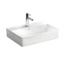 Lavabo nadgradni VITRA NUO 60x44cm sa prelivom sa otvorom za slavinu (7432B003-0001) Lavaboi Vitra 7432B003-0001 Madras doo Beograd