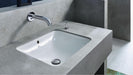LAVABO PODGRADNI ISPOD RAVNE PLOČE PRAVOUGAONI 530X440 GEBERIT 500.760.01.2 Lavaboi Geberit Madras doo Beograd