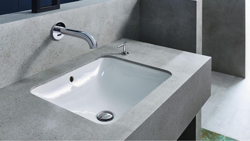 LAVABO PODGRADNI ISPOD RAVNE PLOČE PRAVOUGAONI 530X440 GEBERIT 500.760.01.2 Lavaboi Geberit Madras doo Beograd