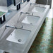 LAVABO PODGRADNI ISPOD RAVNE PLOČE PRAVOUGAONI 580X490 GEBERIT 500.764.01.2 Lavaboi Geberit Madras doo Beograd