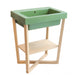 Lavabo sa postoljem COLAVENE ALAQUA verde bamboo mat 70x50 (LAA7052B) Lavaboi Colavene LAA7052B Madras doo Beograd