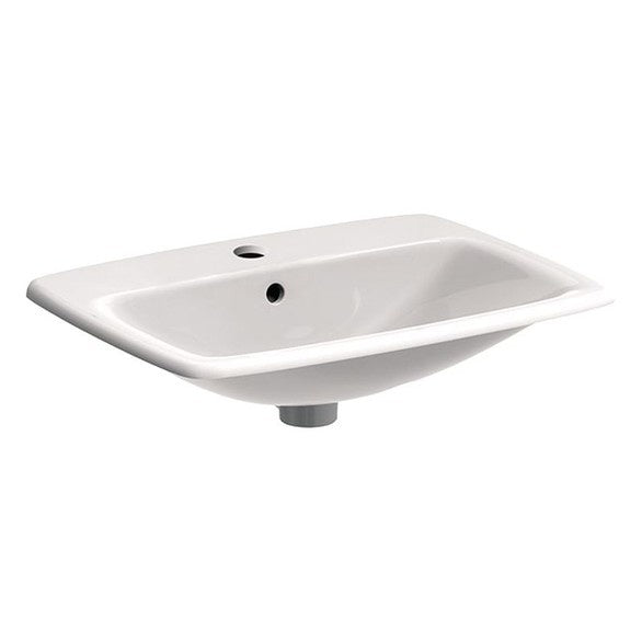 LAVABO UGRADNI SELNOVA SQUARE 600X450 GEBERIT 500.307.01.7 Lavaboi Geberit Madras doo Beograd