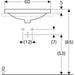 LAVABO VARIFORM UGRADNI ELIPSA 600X450 GEBERIT 500.732.01.2 Lavaboi Geberit Madras doo Beograd