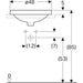 LAVABO VARIFORM UGRADNI KRUG fi480 GEBERIT 500.706.01.2 Lavaboi Geberit Madras doo Beograd