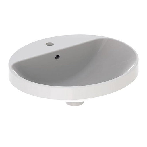 LAVABO VARIFORM UGRADNI OVALNI 500X450 sa prelivom i otvorom za slavinu GEBERIT Lavaboi Geberit 500.712.01.2 Madras doo Beograd