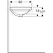 LAVABO VARIFORM UGRADNI OVALNI 550X400 GEBERIT 500.716.01.2 Lavaboi Geberit Madras doo Beograd