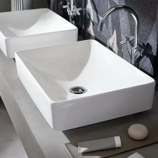 LAVABO VARIFORM UGRADNI PRAVOUGAONI 550X400 GEBERIT 500.738.01.2 Lavaboi Geberit Madras doo Beograd