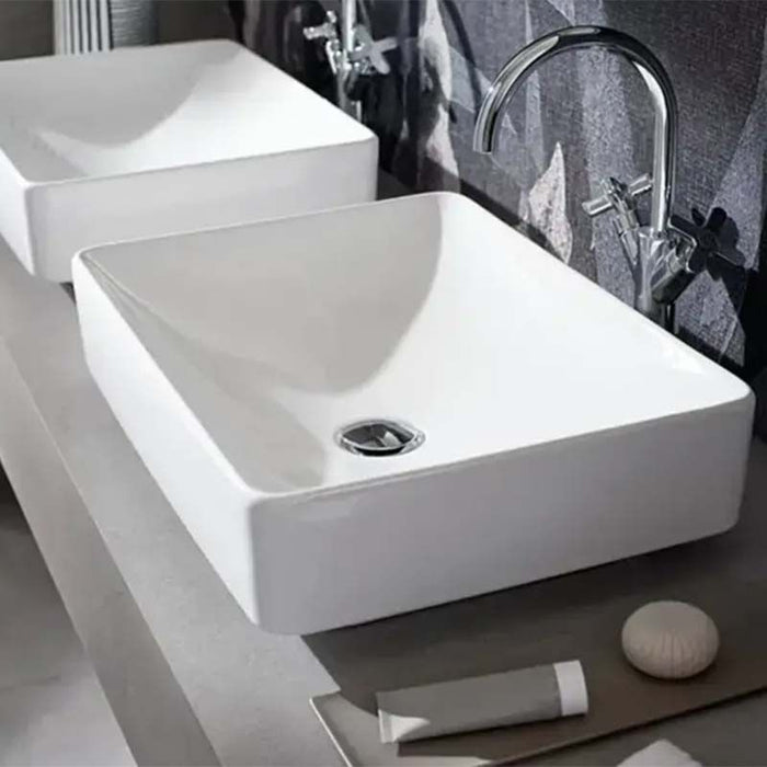 LAVABO VARIFORM UGRADNI PRAVOUGAONI 550X400 GEBERIT 500.738.01.2 Lavaboi Geberit Madras doo Beograd