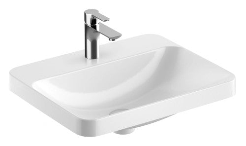 LAVABO VARIFORM UGRADNI PRAVOUGAONI 550X450 GEBERIT 500.742.01.2 Lavaboi Geberit Madras doo Beograd