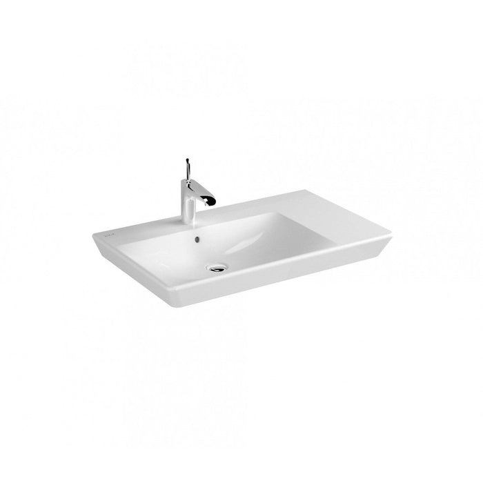 Lavabo VITRA T4 80x47cm asimetrični (4453B003-0001) Lavaboi Vitra 4453B003-0001 Madras doo Beograd